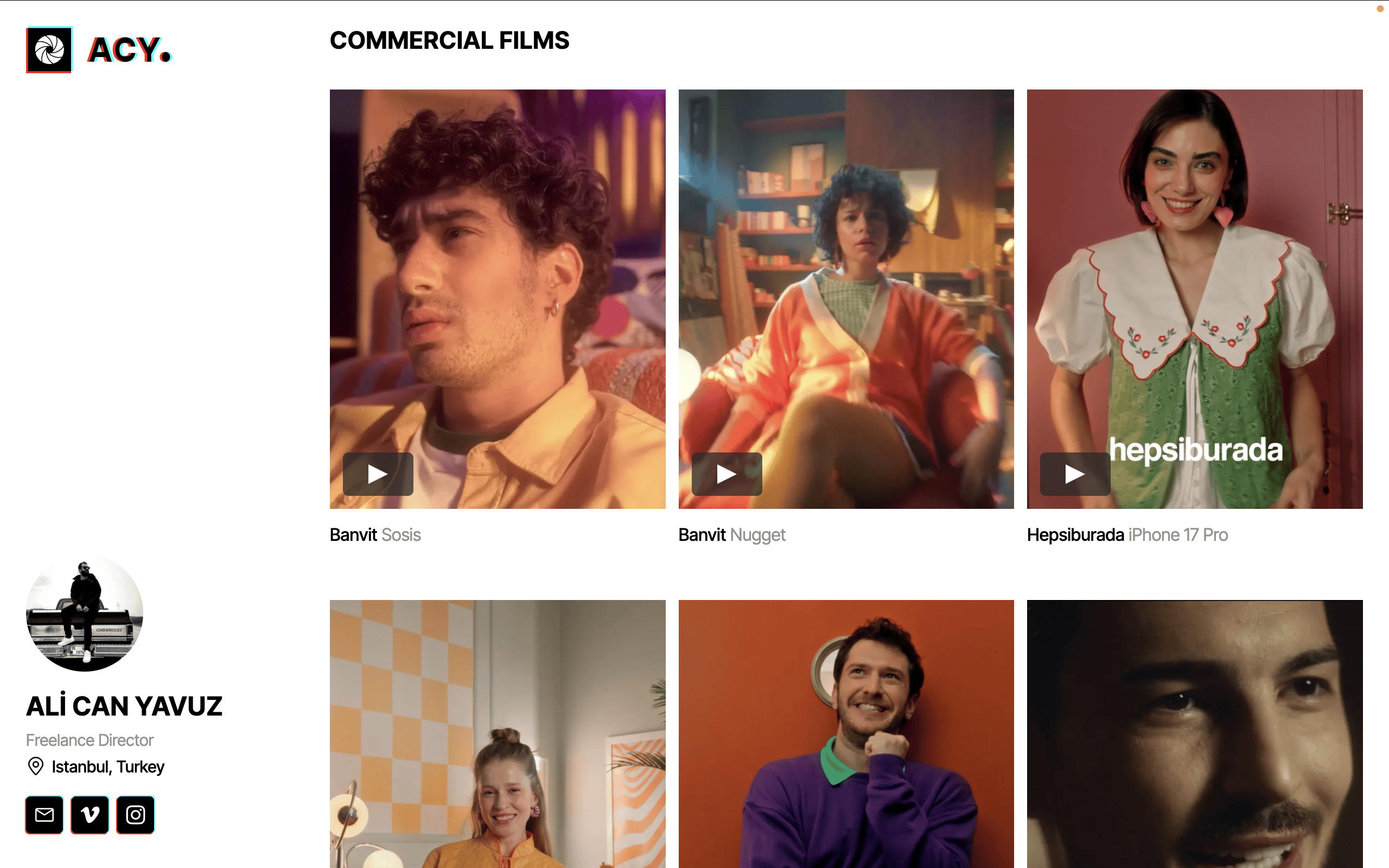 Ali Can Yavuz Web Tasarım hizmeti