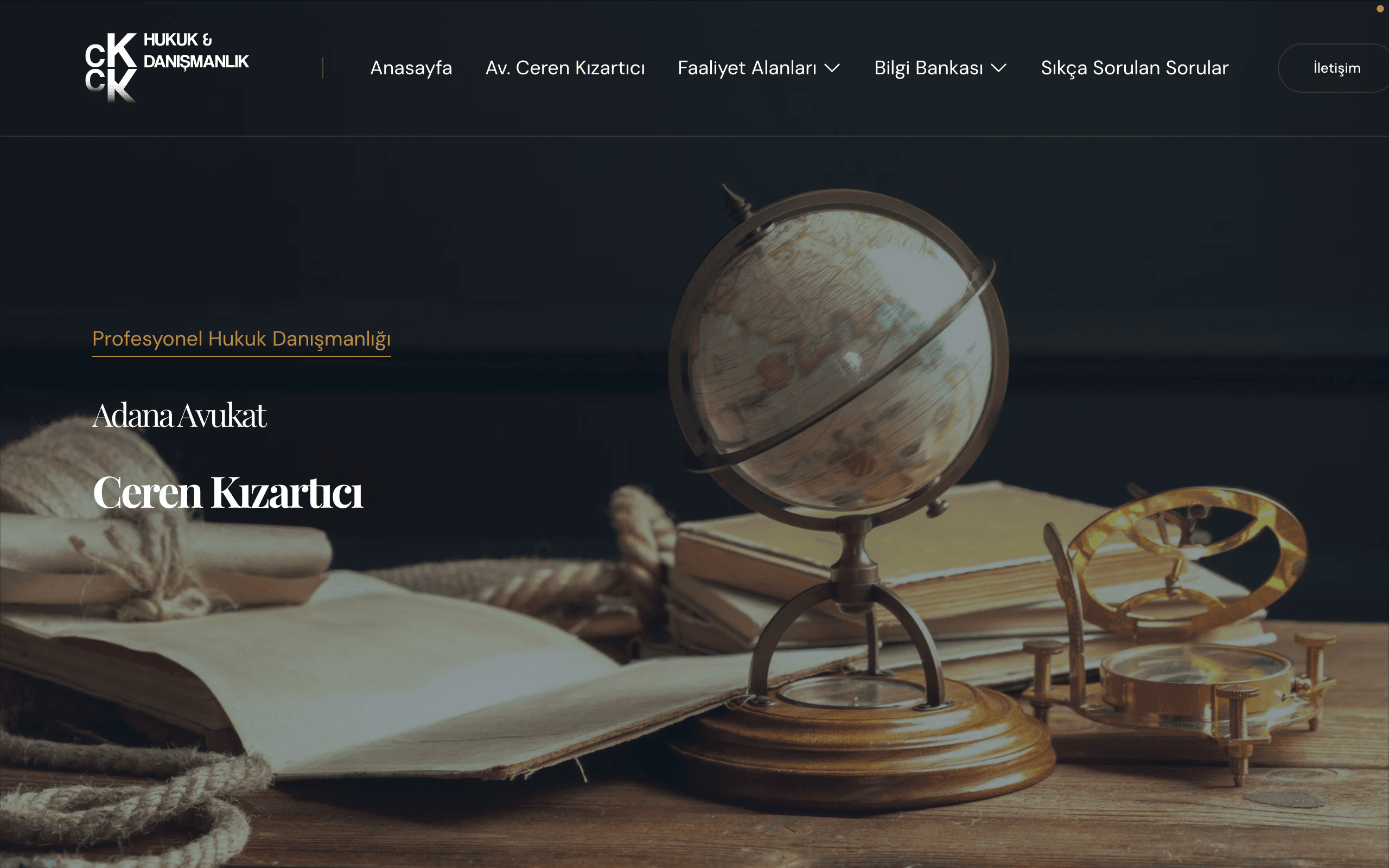 Ceren Kızartıcı Hukuk Danışmanlık Web Tasarım hizmeti