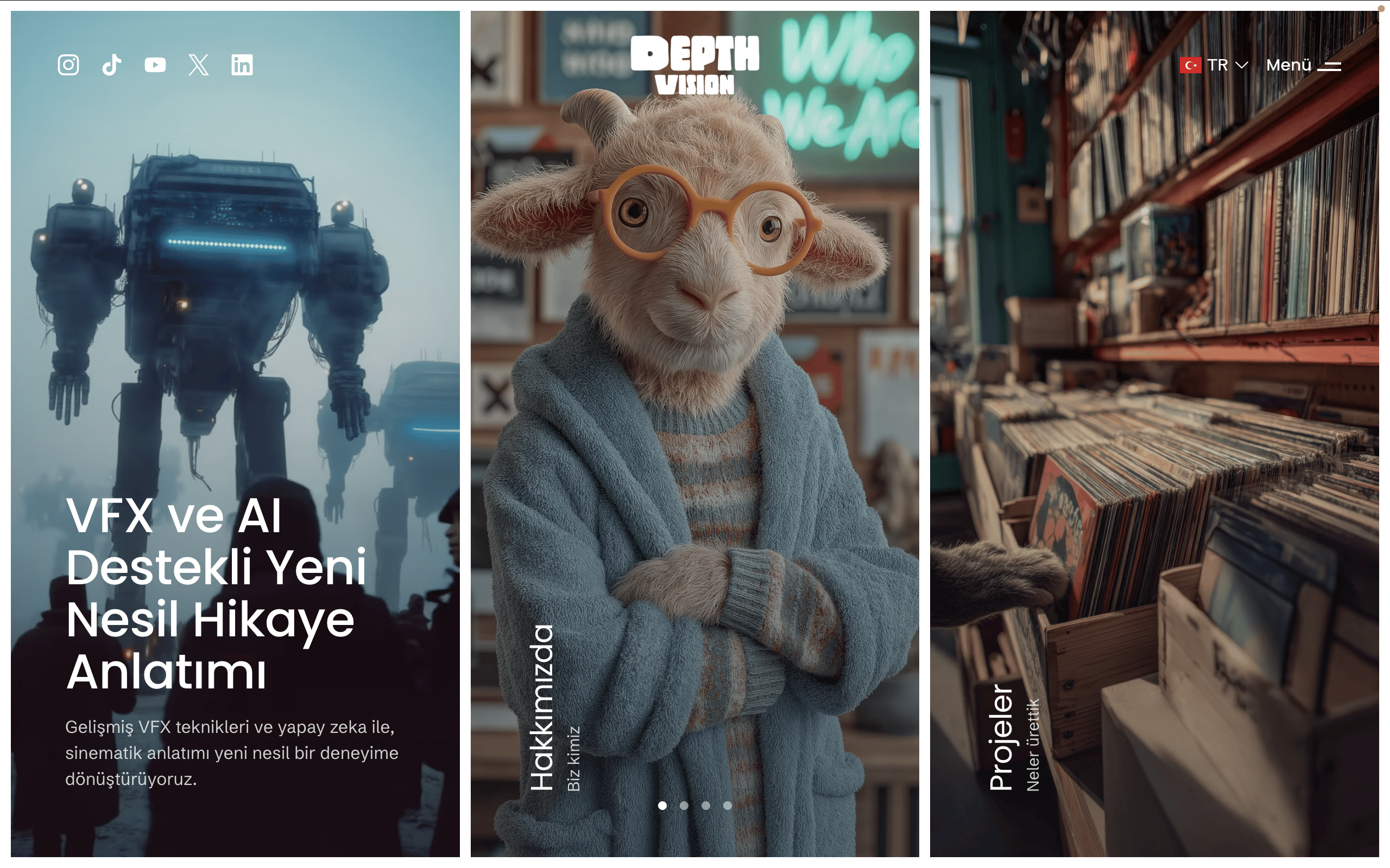 DepthVision Web Tasarım hizmeti